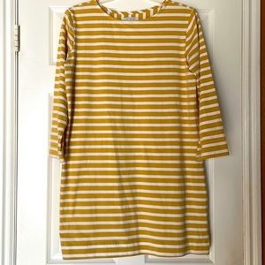 Cute Striped Shirt Dress